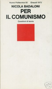 Per il comunismo by Nicola Badaloni