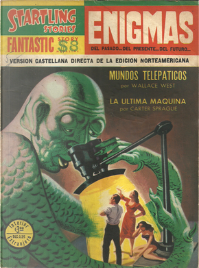 Enigmas #8 by Carter Sprague, Dave Dryfoos, Fletcher Pratt, Matt Lee, Richard Matheson, Wallace West, Walter Kubilius