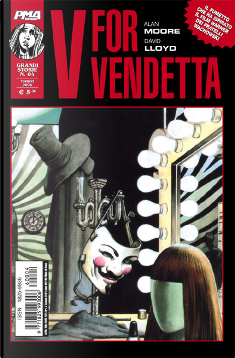 V for Vendetta by Alan Moore, Magic Press / PMA Intermedia, Paperback -  Anobii