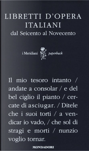Libretti d'Opera italiani
