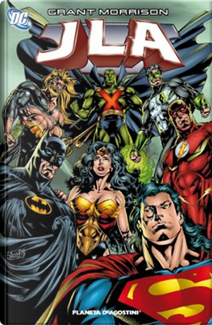 JLA de Grant Morrison by Christopher Priest, Grant Morrison