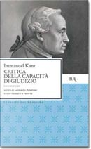 Critica della capacità di giudizio by Immanuel Kant
