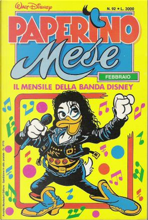 Paperino Mese n. 92 by Bruno Concina, Daniel Branca, Dave Angus, Filadelfo Amato, Francesc Bargadà Studio, Franco Lostaffa, Gian Giacomo Dalmasso, Giorgio Cavazzano, Giorgio Pezzin, Giorgio Rebuffi, Giovan Battista Carpi, Giuseppe Perego, Guido Martina, John Antrobus, José Colomer Fonts, Michele Gazzarri, Philippe Le Bars, Romano Scarpa, Rudy Salvagnini, Tom Anderson, Vicar Paperino Mese n. 92 by Bruno Concina, Daniel Branca, Dave Angus, Filadelfo Amato, Francesc Bargadà Studio, Franco Lostaffa, Gian Giacomo Dalmasso, Giorgio Cavazzano, Giorgio Pezzin, Giorgio Rebuffi, Giovan Battista Carpi, Giuseppe Perego, Guido Martina, John Antrobus, José Colomer Fonts, Michele Gazzarri, Philippe Le Bars, Romano Scarpa, Rudy Salvagnini, Tom Anderson, Vicar