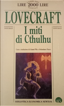 I miti di Cthulhu by Howard P. Lovecraft