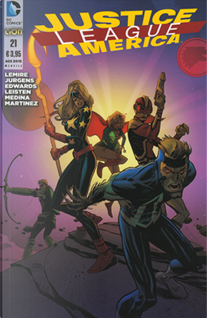 Justice League America n. 21 by Dan Jurgens, Jeff Lemire