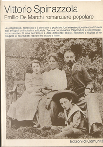 Emilio De Marchi romanziere popolare by Vittorio Spinazzola