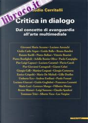 Critica in dialogo by Claudio Cerritelli