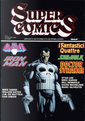 Super Comics n. 4 by Dan Green, David Michelinie, J. M. DeMatteis, Jim Owsley, Mike Saenz, Steven Grant, William Bates