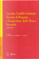 Gaetano Camillo Guindani Vescovo di Bergamo e la questione della Mensa Vescovile (1868-1891) by Ermenegildo Camozzi, Goffredo Zanchi, Rosetta Morelli
