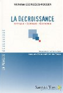 La décroissance by Nicholas Georgescu-Roegen