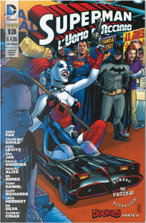 Superman l'Uomo d'Acciaio n. 13 - Variant Harley Quinn by Charles Soule, Greg Pak, Paul Levitz