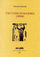 Taccuino d'Algeria (1944) by Vittorio Sereni