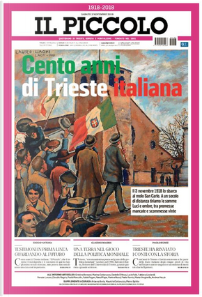 Cento anni di Trieste italiana by Andrea Vezzà, Claudio Magris, Cristina Benussi, Daniele D'Anza, Enzo D'Antona, Fabiana Licciardi, Fabio Pagan, Lucio Fabi, Marina Cattaruzza, Marina Rossi, Marta Verginella, Paolo Marcolin, Paolo Rumiz, Raoul Pupo, Renate Lunzer Cento anni di Trieste italiana by Andrea Vezzà, Claudio Magris, Cristina Benussi, Daniele D'Anza, Enzo D'Antona, Fabiana Licciardi, Fabio Pagan, Lucio Fabi, Marina Cattaruzza, Marina Rossi, Marta Verginella, Paolo Marcolin, Paolo Rumiz, Raoul Pupo, Renate Lunzer