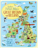 Sticker Picture Atlas of Great Britain and Ireland (Sticker Books) by Jonathan Melmoth
