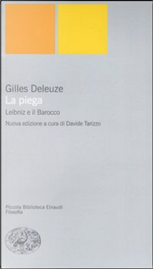 La piega by Gilles Deleuze