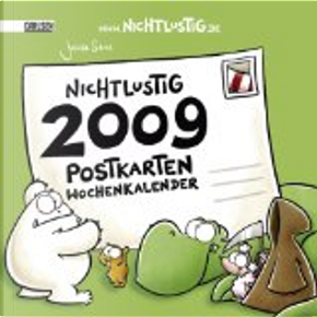 Nichtlustig Postkarten Wochenkalender 2009.