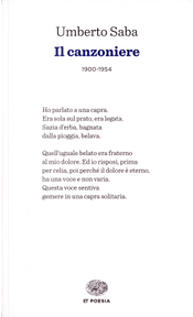 Il canzoniere by Umberto Saba