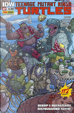 Teenage Mutant Ninja Turtles n. 37 by Ben Bates, Dustin Weaver