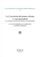 La corruzione del potere a Roma e i suoi precedenti-La corruption du pouvoir à rome et ses précédents