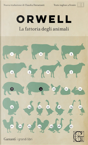 La fattoria degli animali. Testo inglese a fronte by George Orwell