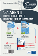 Kit Concorso 154 agenti di Polizia Locale Regione Emilia Romagna. Manuale + Test commentati