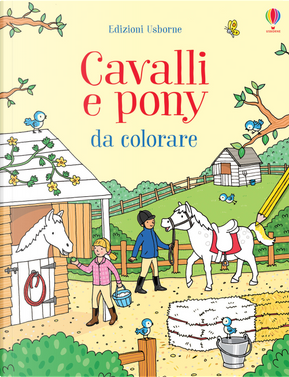 Cavalli e pony da colorare by Jessica Greenwell, Rebecca Finn