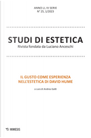 Studi di estetica. Vol. 1: Il gusto come esperienza nell'estetica di David Hume