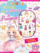 Colora gioca attacca le principesse. Activity book con puffy stickers