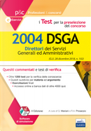 I test per la preselezione del concorso per 2004 DSGA. Quesiti commentati e test di verifica by Giuseppe Mariani, Rosa Angela Proserpio
