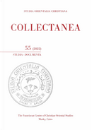 Studia orientalia christiana. Collectanea. Studia, documenta. Vol. 55