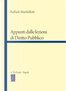 Appunti dalle lezioni di diritto pubblico by Raffaele Manfrellotti