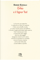 Orfeo e il signor Tod by Ennio Cavalli