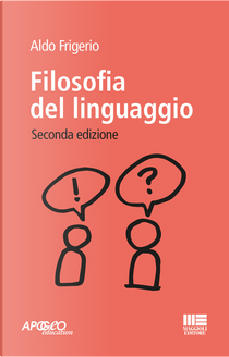 Filosofia del linguaggio by Aldo Frigerio
