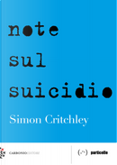 Note sul suicidio by Simon Critchley
