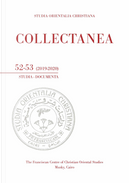 Studia orientalia christiana. Collectanea. Studia, documenta. Vol. 52-53