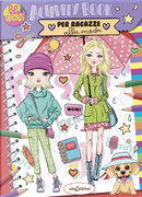 Activity book per ragazze alla moda