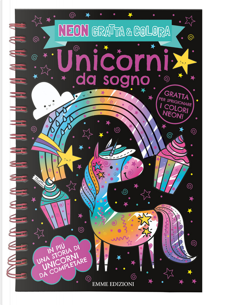 Unicorni Libro da Colorare per Bambini dai 2-5 Anni : Libro Da