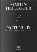 Quaderni neri 1948/49-1951. Note VI-IX by Martin Heidegger