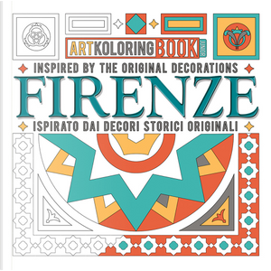 Firenze. Artkoloring book junior. Ediz. italiana e inglese by Max Monteduro