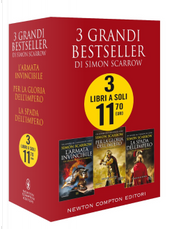 3 grandi bestseller di Simon Scarrow: L'armata invincibile-Per la gloria dell'impero-La spada dell'impero by Simon Scarrow