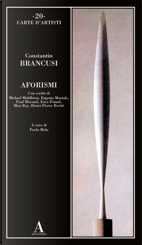 Aforismi by Constantin Brancusi