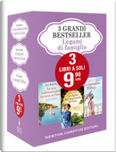 3 grandi bestseller. Legami di famiglia: La mia indimenticabile vacanza in Grecia-La figlia del mercante di fiori-La famiglia Tiffany by Kayte Nunn, M. J. Rose, Sue Roberts