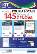 Kit concorso 145 agenti di polizia municipale Comune di Genova. Manuale, test e software di esercitazione per tutte le prove