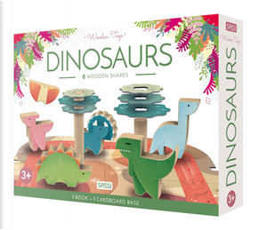 Dinosaurs. Wooden toys by Ester Tomè, Francesco Legimi, Valentina Manuzzato