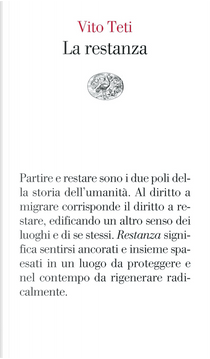 La restanza by Vito Teti