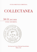 Studia orientalia christiana. Collectanea. Studia, documenta. Vol. 50-51