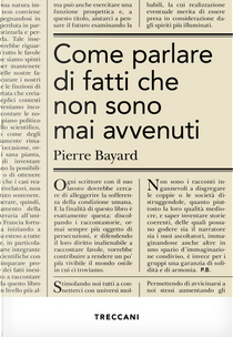 Come parlare di fatti che non sono mai avvenuti by Pierre Bayard