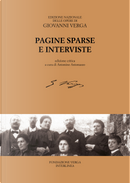 Pagine sparse e interviste by Giovanni Verga