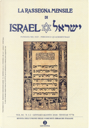 La rassegna mensile di Israel. Vol. 84/1-2: Gennaio-Agosto