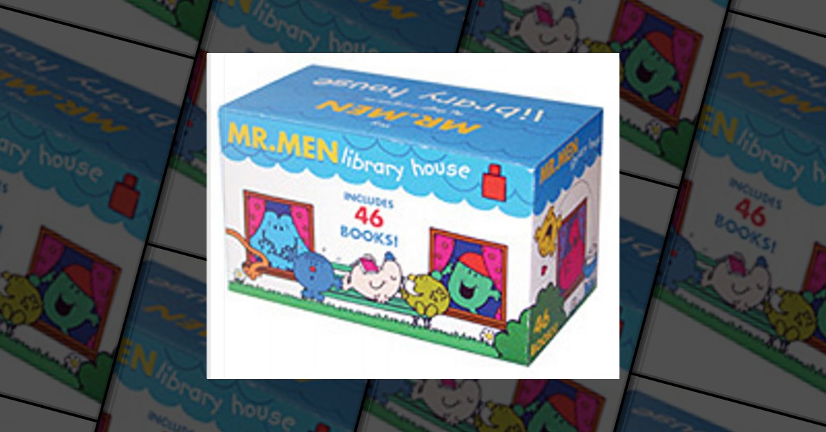 Mr Men Library House X46 Box Set, Gardners Specials Promotion